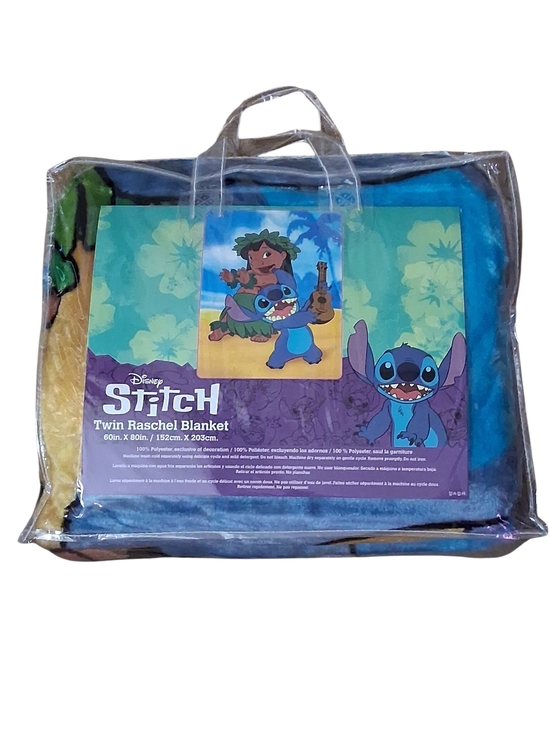 Disney Other - NWT Disney Lilo & Stitch Hula Fest Twin Raschel Blanket 60x80 Northwest